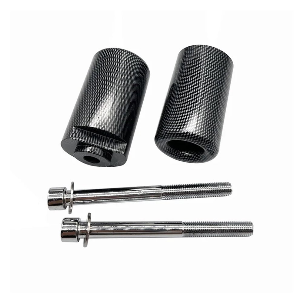New Fit Compatible with Ninja ZX9R ZX 9R 2002 2003 Motorcycle No Cut Black and Carbon Frame Sliders Crash Falling Protection ZX9R(Carbon Look)