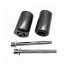 New Fit Compatible with Ninja ZX9R ZX 9R 2002 2003 Motorcycle No Cut Black and Carbon Frame Sliders Crash Falling Protection ZX9R(Carbon Look) view 1
