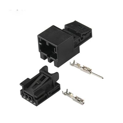 ARETV 1/5/10/20/50 Group 4-pin 8K0973754 Door Lifter Switch 8K0 973 754 Compatible With Automotive Wiring Harness Electrical Connectors(4p male female,1 set)