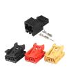 ARETV 1/5/10/20/50 Group 4-pin 8K0973754 Door Lifter Switch 8K0 973 754 Compatible With Automotive Wiring Harness Electrical Connectors(4p male female,1 set) view 2