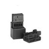 ARETV 1/5/10/20/50 Group 4-pin 8K0973754 Door Lifter Switch 8K0 973 754 Compatible With Automotive Wiring Harness Electrical Connectors(4p male female,1 set) view 3