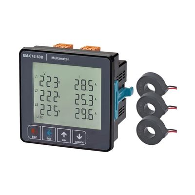 QZLIBEFUD EM-07E-XXD Voltage, Current, Frequency, Apparent Power, Multimeter, 3P&4W(EM-07E-60D)