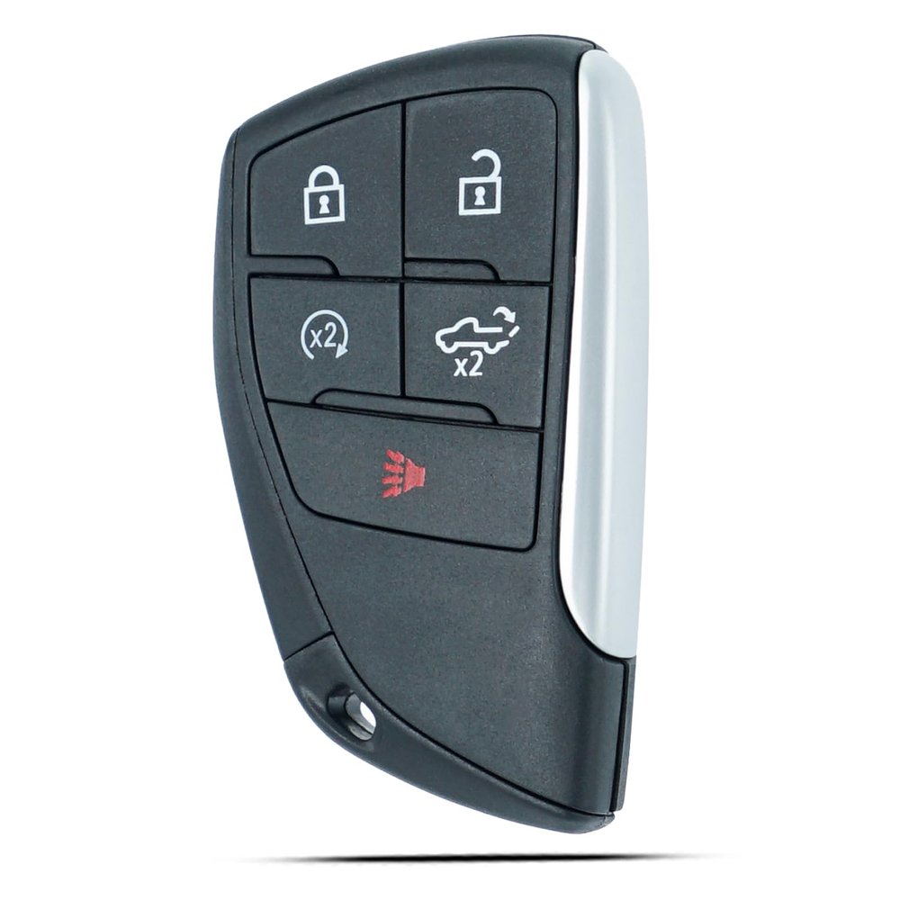 SUPALAND Key Fob Keyless Entry Fits for 2022 2023 2024 GMC Sierra Chevy Silverado1500 2500 3500 Smart Remote Control Key Replacement Push Start 5 Button FCC ID:YG0G21TB2 P/N:13548437