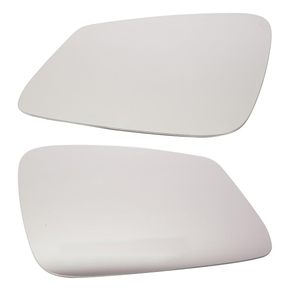 KarParts360 For BMW 750Li/750i 2009-2015 Mirror Glass Driver and Passenger Side | Pair | Heated | With Backing Plate | Replacement For BM1324107, BM1325107 | 51167251585, 51167251586