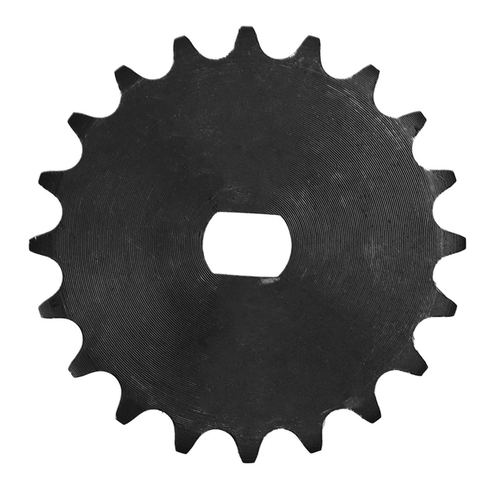 Electric Motor Sprocket Adapter, Cycling 20 Tooth Sprocket Steel Motorcycle Front Engine Sprocket MY1020 Geared Motor for Mini Bike Motorsport