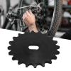 Electric Motor Sprocket Adapter, Cycling 20 Tooth Sprocket Steel Motorcycle Front Engine Sprocket MY1020 Geared Motor for Mini Bike Motorsport view 3