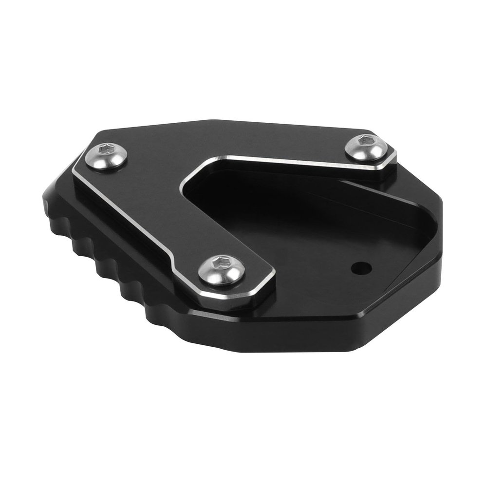 Motorcycle Kickstand Pad Enlarger Extension Side Stand Plate Pad Replacement for Moto Morini X-cape 650 X cape 650 2022 2023 (black)