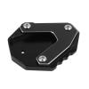 Motorcycle Kickstand Pad Enlarger Extension Side Stand Plate Pad Replacement for Moto Morini X-cape 650 X cape 650 2022 2023 (black) view 2