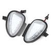 Three T FSFY 1 Pair Automotive Under Side Mirror Puddle Light LED Lamp Assembly For VW Golf 6 For Touran 2010-2018, clear view 4