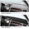 Bercicci Dash Cover for Toyota Camry 2017 2016 2015 2014 2013 2012 Accessories Flannel Dashboard Cover Dash Mat Center Console Cover Sunshield Protector Pad view 3