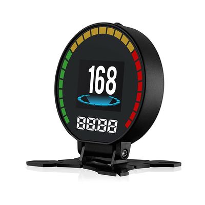 Lirun Car HUD P15 OBD2 Head Up Speedometer Digital Display Device Consumption Tool Universal for Auto Vehicle