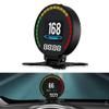 Lirun Car HUD P15 OBD2 Head Up Speedometer Digital Display Device Consumption Tool Universal for Auto Vehicle view 4