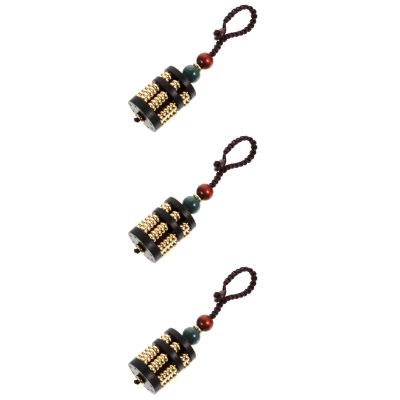 LIFKOME 3pcs Vintage Abacus Pendant Keychain Boys and Girls Abacus for Math Ornament
