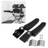 Motorcycle Box Armrest,Motorcycle Passenger Rear Folding Top Case Box Rear Seat Armrest Kit Compatible for view 2