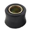 FSFY 12mm Motorbike Rear Shock Absorber Bushing Ring Cushion For Universal Motorcycles for HONDA for Harley for Yamaha Rubber Black view 1