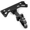 QUPA AM STORE RC Metal Tow Trailer Hitch Shackle Hook for Axial SCX6 Upgrade 1/6 Scale Rear Bumper RC Crawler,Black view 3