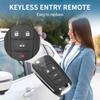 TUCKBOLD Keyless Entry Remote for GMC Terrain 315Mhz OHT01060512 4 Button Reusable | Control Replacement Car Key Fob 1 Pcs for Chevy Equinox Cruze Camaro view 3