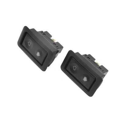 INFINAUTO Power Window Switch, Car Window Control Switch Black, 2pcs