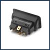 INFINAUTO Power Window Switch, Car Window Control Switch Black, 2pcs view 4