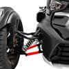 Arm Covers for BRP Can-Am Ryker | Front Suspension Bars Protector | Custom Color Trike Accessories | Customized Bike Parts | VelociMods view 1