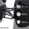 Arm Covers for BRP Can-Am Ryker | Front Suspension Bars Protector | Custom Color Trike Accessories | Customized Bike Parts | VelociMods view 2