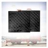 GZHERVICES Jack Landing Pad, Outrigger Jack Pads, Heavy Duty Stabilizing Outrigger Pads, RV Leveling Blocks for Tow, Service Truck, Trailer, Crane, Wrecker Landing Gear(Black-2pcs,400x400x30mm) view 1