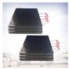 GZHERVICES Jack Landing Pad, Outrigger Jack Pads, Heavy Duty Stabilizing Outrigger Pads, RV Leveling Blocks for Tow, Service Truck, Trailer, Crane, Wrecker Landing Gear(Black-6pcs,400x400x60mm) view 1
