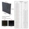 GZHERVICES Jack Landing Pad, Outrigger Jack Pads, Heavy Duty Stabilizing Outrigger Pads, RV Leveling Blocks for Tow, Service Truck, Trailer, Crane, Wrecker Landing Gear(Black-6pcs,400x400x60mm) view 4