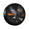 LOJAOGON Eagle Sky Messenger Desert Spare Tire Cover Wheel Protectors Dust-Proof Wheel Tire Cover Fit Trailer, Rv, Sand Many Vehicle 14inch view 1