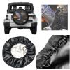 LOJAOGON Eagle Sky Messenger Desert Spare Tire Cover Wheel Protectors Dust-Proof Wheel Tire Cover Fit Trailer, Rv, Sand Many Vehicle 14inch view 4