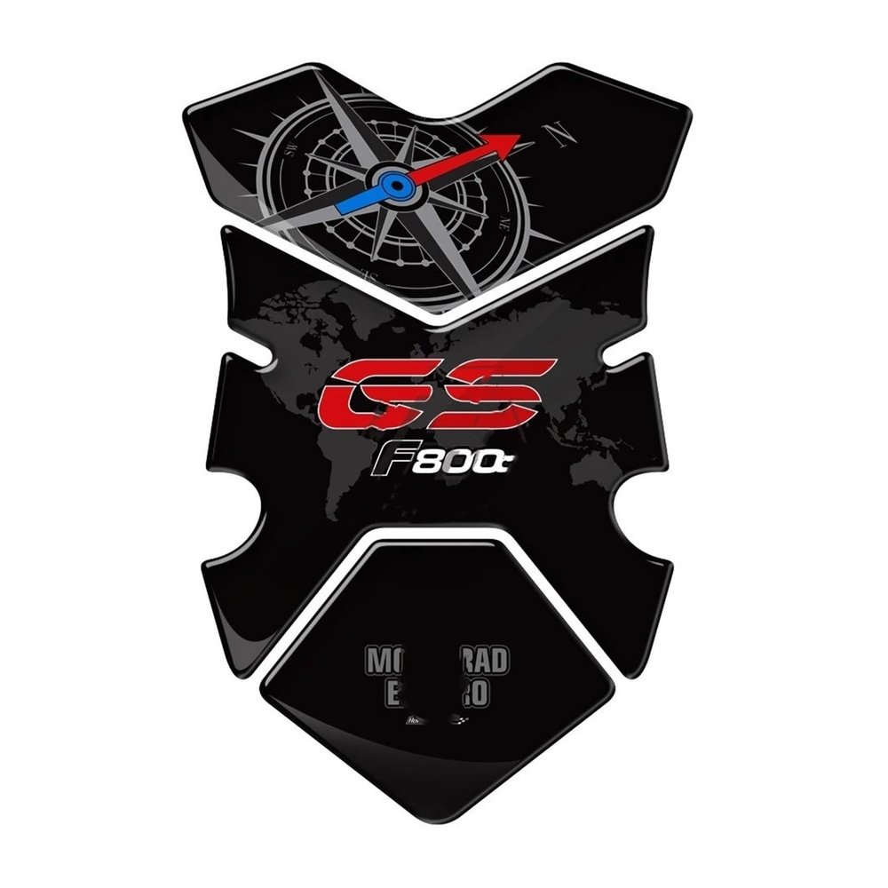 GGRGEKDG Fuel Tank Sticker 3D Motorcycle Fuel Gas Tank Pad Protector Case for BM&W F800GS F800 GS 2008-2012 Polyurethane Resin