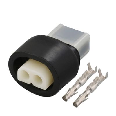 Tongkat Ruiting Store 1/5/10/20/50 Sets 2 Pin 2.3mm 7229-3023 Power Auto Electrical Male Female Connector wat/erp/;ro/ofW Socket Fit Compatible Motor Motorcycle(2p Female,20 Sets)