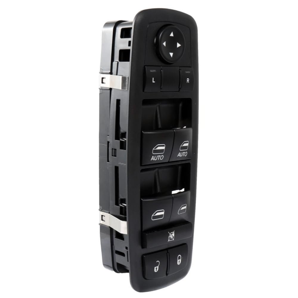 ABHOOHBA 1pc Power Door Window Control Switch Front Left Driver Side Plastic for Dodge for Durango 3.6L/5.7L 2011-2013 Female-Connect Gender Black 11pc 68086693AE 68086693AD