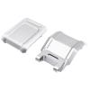 JGGZONE Aluminum 7075 Front & Rear Chassis Armor Skid Plate Guard for LOSI 1:4 Promoto MX Motorcycle Dirt Bike RTR FXR LOS06000 LOS06002 Upgrade Parts - Silver view 4