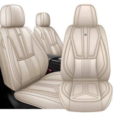 Arazi 2 Front Set Seat Covers Fit for Honda CRV 2007-2026,Beige