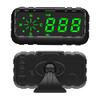 OinDoDi Heads Up Display for Car Digital GPS Speedometer MPH kit Automotive Compass for Dashboard HUD Fatigued Driving Alert Speeding Alarm for Trucks Golf cart All Vehicles (C3010) view 2
