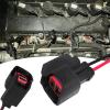 Pack Of 2 Ev6 Ev14 Car Fuel Injector Connector,Fuel Injector Harness Connector With Wire Suitable For Most Cars Parts Black view 4