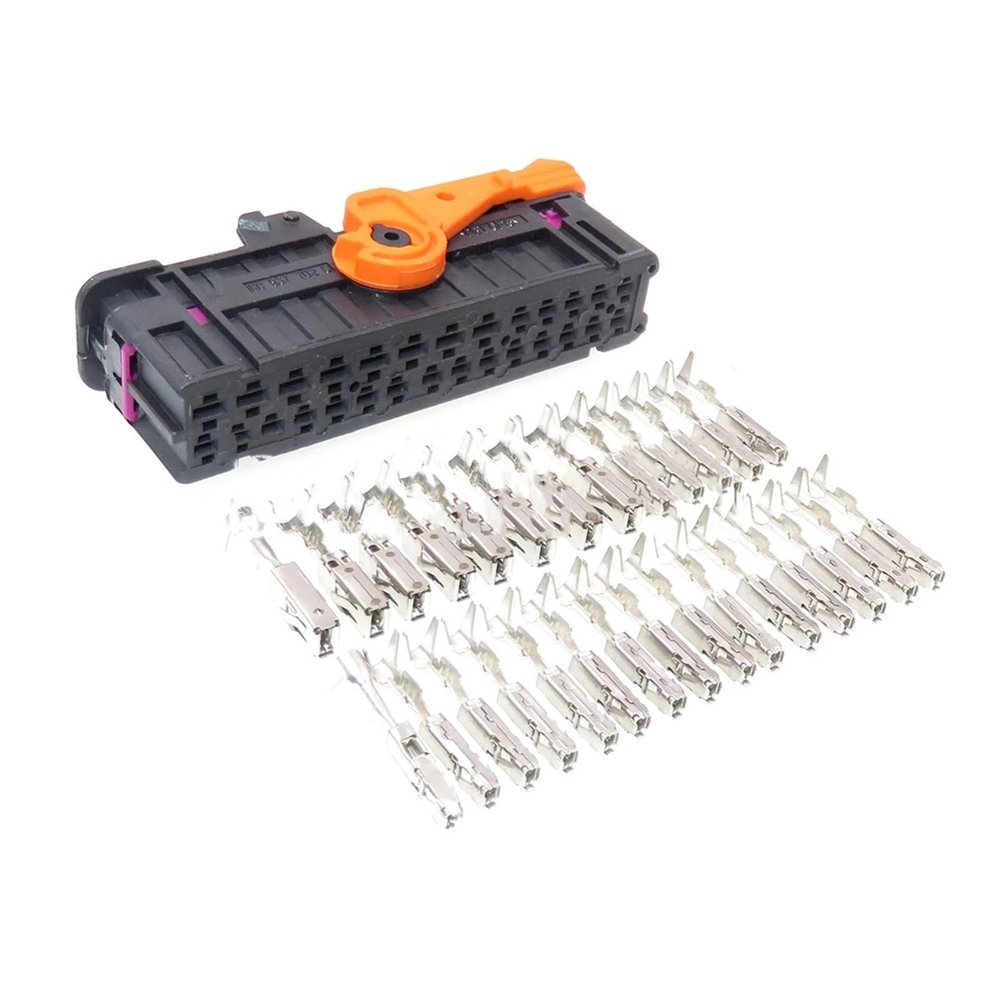 ARETV 1 Set 28 Way Automobile Adapter 1K0937722 1K0837702 AC Assembly Auto Composite Connector 1813113-1 1813108-1 Car Wire Socket(1 Set Female)