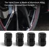 4PCS Tire Valve Stem Caps Compatible with Chevy Camaro RS Auto Accessories, Aluminum Tire Valve Cap Set, Corrosion Resistant, Universal Stem Covers for Cars Trucks Motorcycles SUVs Bikes view 3