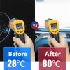 Windshield Sun Shade for Cadillac XT5 Accessories 2017-2024Window Shade Sun Visor Foldable Front Blocks UV Rays &Sun Heat - 210T Material 2 layers, Keep Cooler view 2