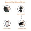 Windshield Sun Shade for Cadillac XT5 Accessories 2017-2024Window Shade Sun Visor Foldable Front Blocks UV Rays &Sun Heat - 210T Material 2 layers, Keep Cooler view 3