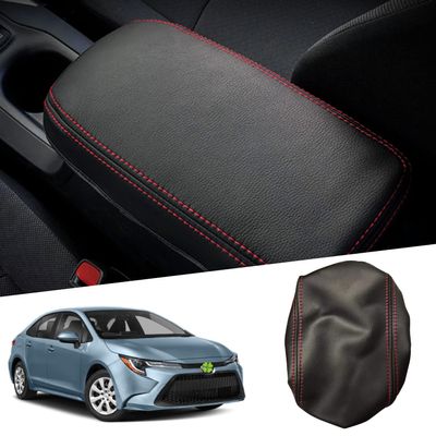 Ruiya 2022-2025 2026 Corolla Cross Console Cover for 2026 Toyota Corolla Cross Accessories Soft Comfy Armrest Cover Compatible with 2022 2023 2024 2025 2026 Toyota Corolla Cross L/LE/XLE
