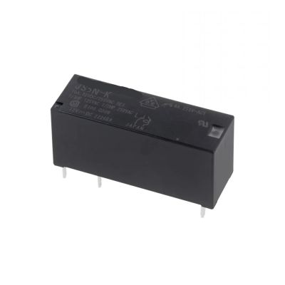 QZLIBEFUD 10PCS JS5-K 5VDC JS12-K 12VDC JS24-K 24VDC DIP-5 8A Power Relay(JS12-K 12VDC)