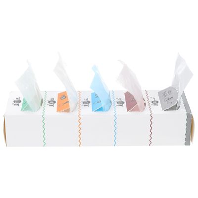 YQBDCKEDU 250Pcs Trash Bpractical Garbage Bwaste Container Pe Rubbish Bwaste Btrash Can Garbage Bcreative Rubbish Bportable Rubbish Bag/Assorted Color/1 Count (Pack of 1)