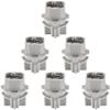 Beuiouer 6Pcs Car T20 Socket Brake Tail Lamp Rear Light Socket Holder for Accord T20W 33515-S50-003 view 1