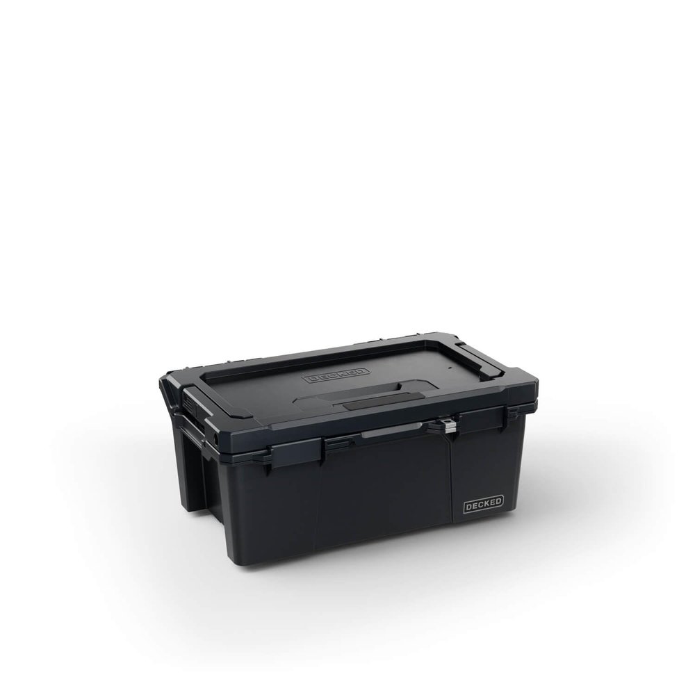 DECKED Sixer 16 Protective Case with Removable Tool Tray - Black