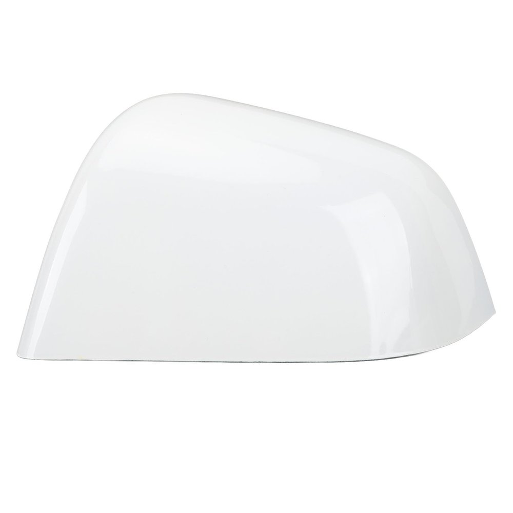 White Side Mirror Cover for Model Series, Pearl White Exterior Rearview Mirror Replacement for 2020-2023 Right (1495594-00-a)