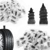 Pleoos Tire Repair Rubber Nail,Tire Screw Plugs Vacuum Tire Self-Service Fast Tool, Tire Repair Nail Vacuum Tire Repair Rubber Nail for Auto Truck, Motorcycle, Tractor tire Puncture Repair (40Pcs) view 1