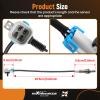 maXpeedingrods Oxygen O2 Sensor 234-4668 Air Fuel Ratio for Chevy Avalanche Corvette Equinox HHR Silverado Tahoe, for GMC Sierra Yukon Acadia, for Buick Escalade Enclave, Upstream Downstream view 2
