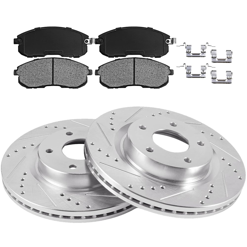 MECANIKO 296mm Brake Kit Front Compatible with 2007 2008-2013 Nissan Altima